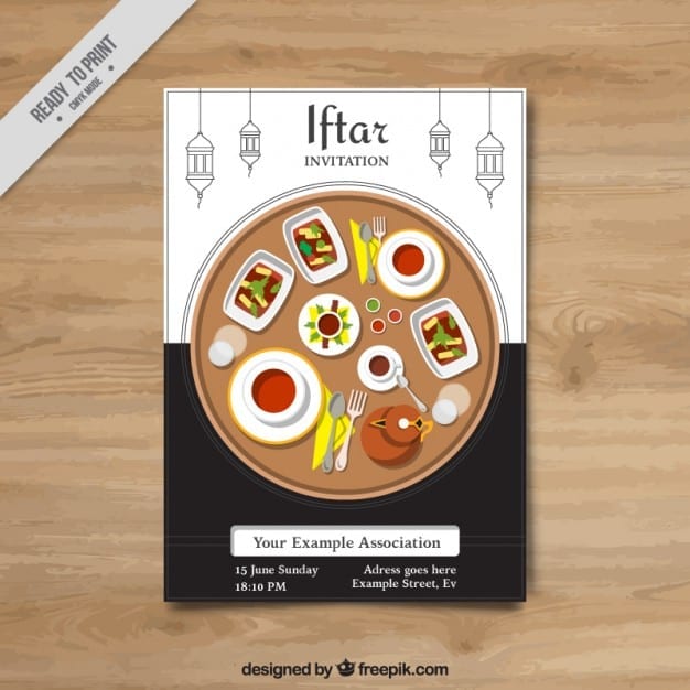 iftar-invitation-with-delicious-food_23-2147557408