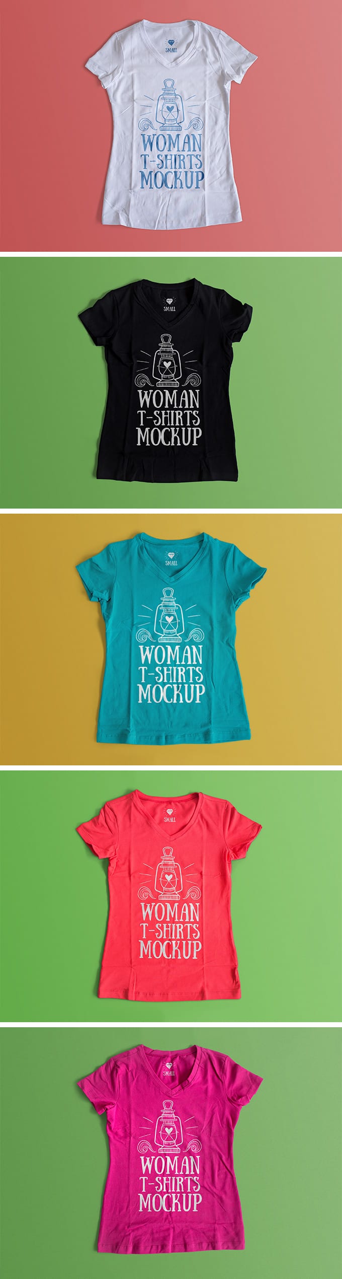 Download موك اب تي شيرت نسائي Woman T Shirt Mockup - جرافيكس العرب ...