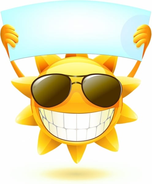 Download خلفيات فكتور صيف سعيد Happy summer sun Free vector ...