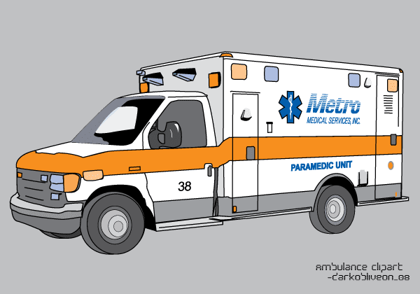 خلفيات فكتور سياره اسعاف Vector Ambulance Image - دروس الفوتوشوب 