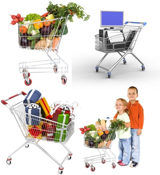 supermarket shopping cart hd picture - دروس الفوتوشوب Photoshop