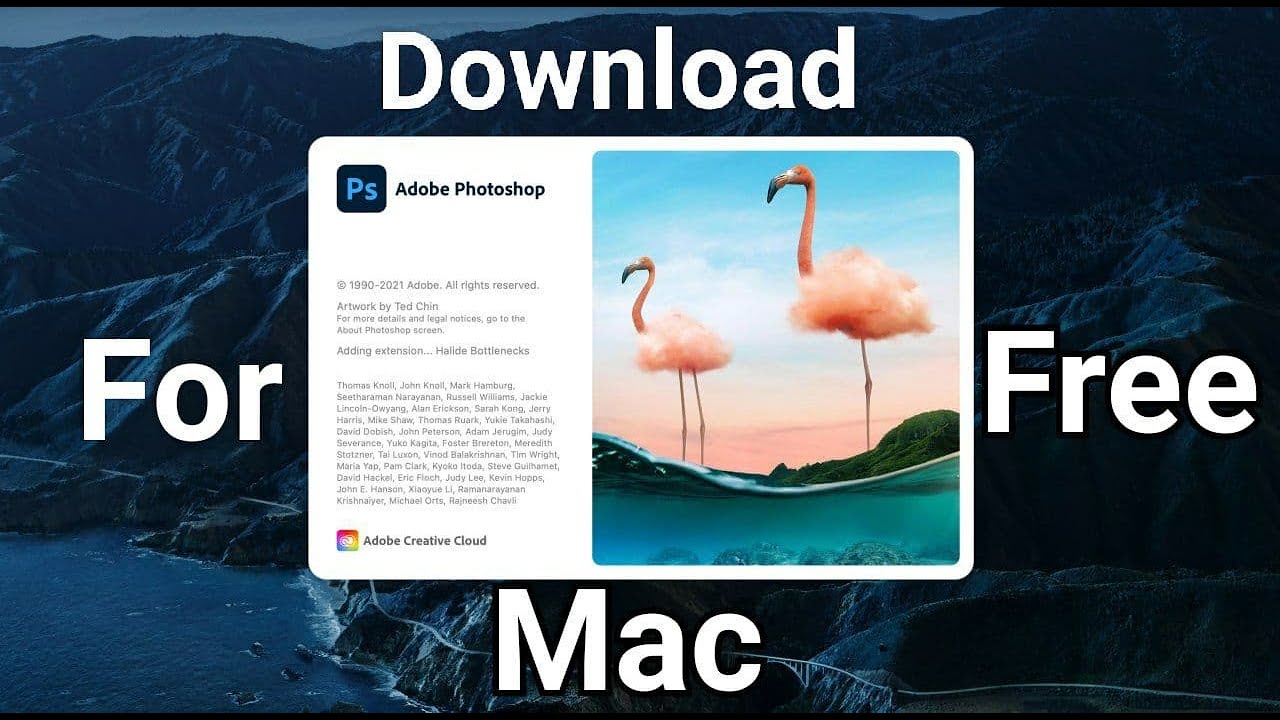 how to download adobe photoshop on mac for free