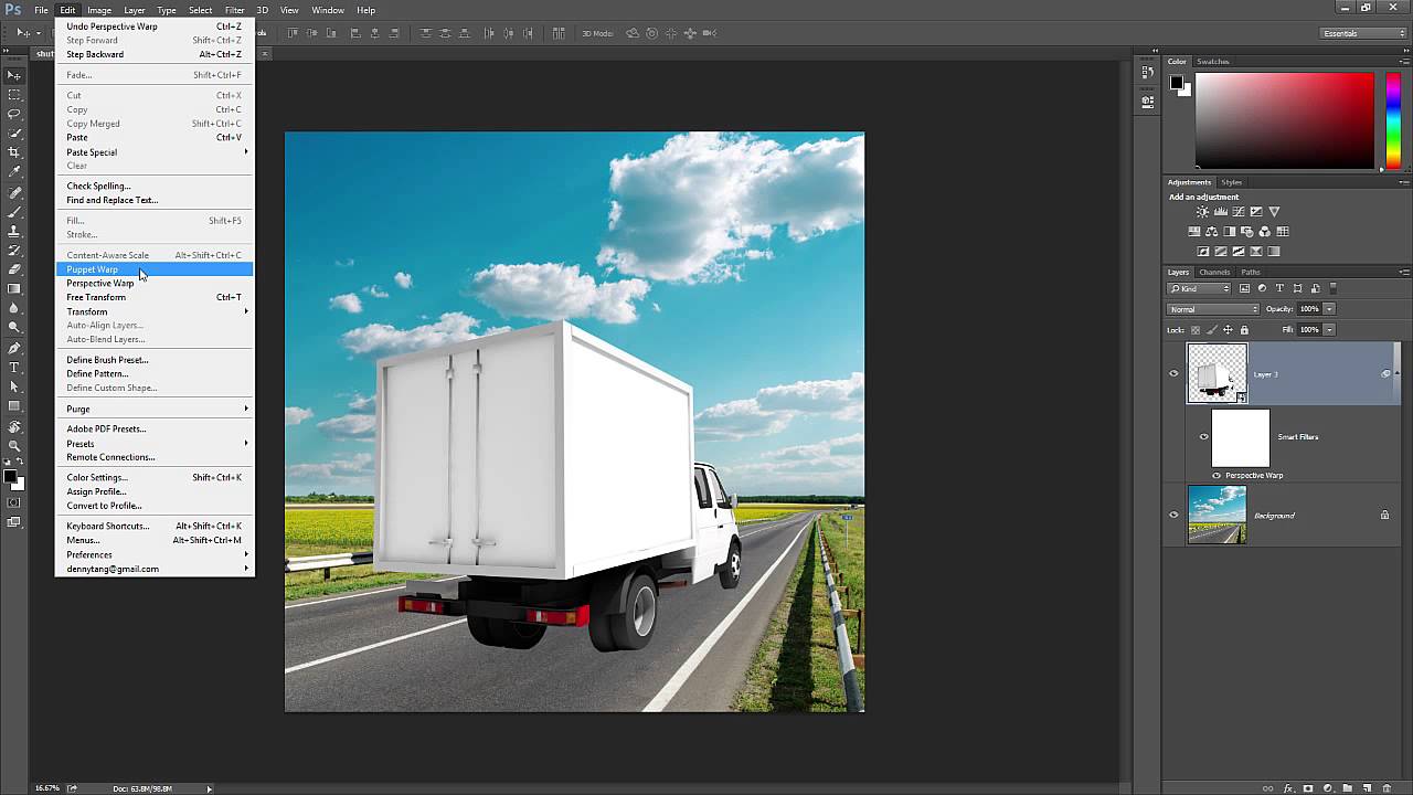 Four Useful Ways To Use Perspective Warp In Photoshop CC 