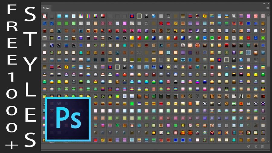 1000 Photoshop Styles Pack Free